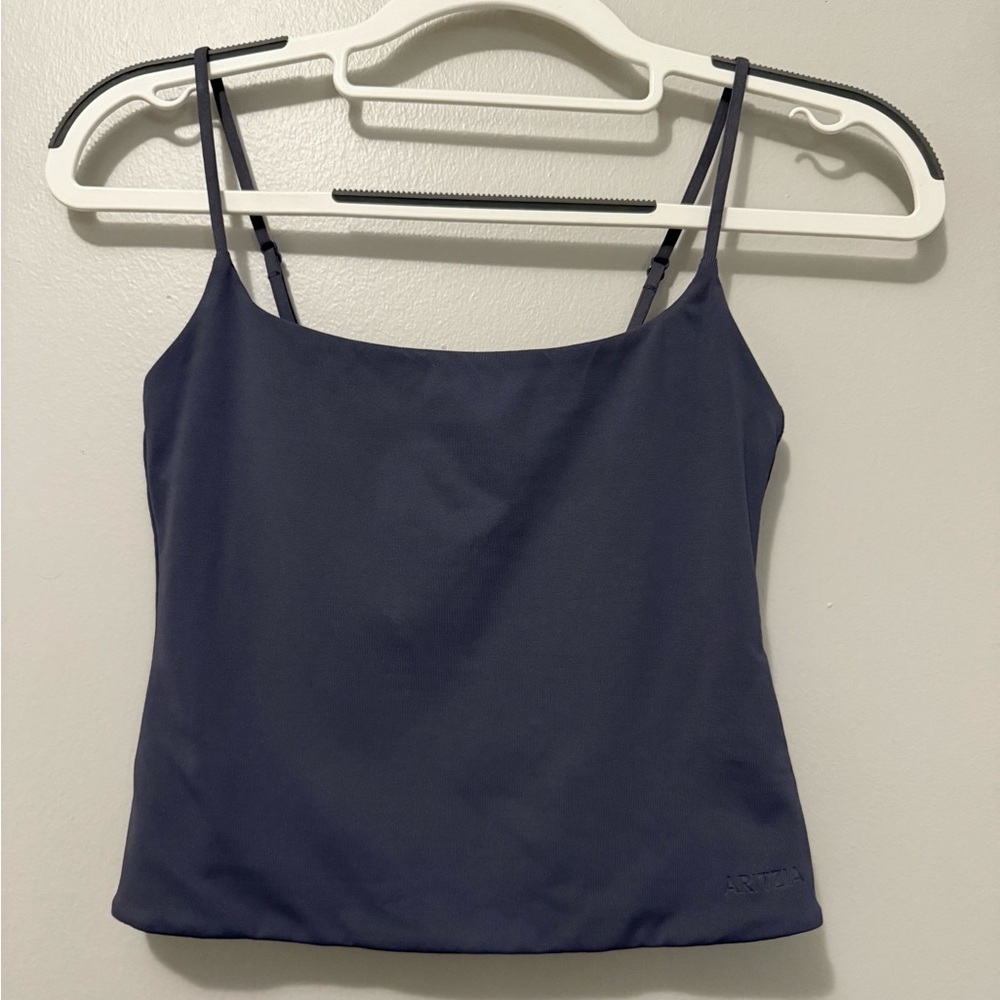 Aritzia Original Contour Squareneck Cami Tank | Vintage Navy | NWT - Picture 4 of 9